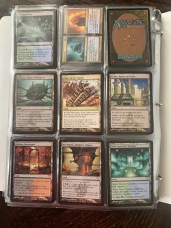 Binder of Magic The Gathering MTG Cards Collectible Card Game Mixed Bulk Lot #2 - Image 1