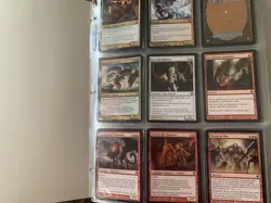 Binder of Magic The Gathering MTG Cards Collectible Card Game Mixed Bulk Lot #2 - Image 3