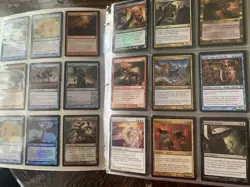 Binder of Magic The Gathering MTG Cards Collectible Card Game Mixed Bulk Lot #2 - Image 4