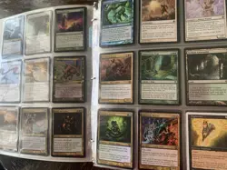 Binder of Magic The Gathering MTG Cards Collectible Card Game Mixed Bulk Lot #2 - Image 5