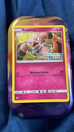 Pokemon Snubbull - (Build-A-Bear Workshop Exclusive) Promo card - Image 1