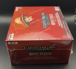 One Piece Card Game Carrying on His Will Booster Box - OP - 13 SEALED NEW - Image 2