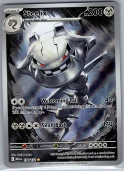 Steelix 150/132 ME01: Mega Evolution - Pokemon Card - NM - Image 1
