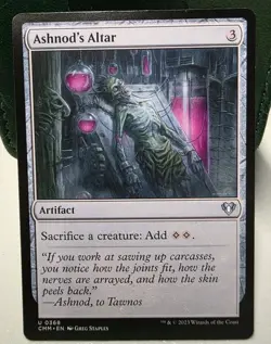 Ashnod's Altar Commander Masters MTG NM - Image 1