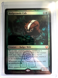 Badgermole Cub - 0167 - TLA - MTG: Avatar the Last Airbender - FOIL NM/M - Image 1