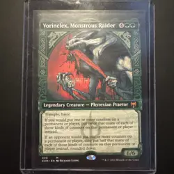 Vorinclex, Monstrous Raider Kaldheim Magic The Gathering Showcase NM - Image 3
