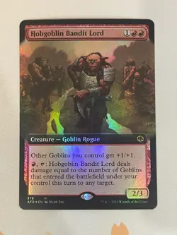 Magic The Gathering, AFR, Hobgoblin Bandit Lord, LP, Foil - Image 1