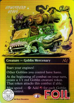 MTG Howlsquad Heavy (First-Place Foil) (541) | NM Foil | Aetherdrift {DFT} - Image 1