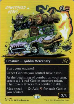 MTG Howlsquad Heavy (First-Place Foil) (541) | NM Foil | Aetherdrift {DFT} - Image 2