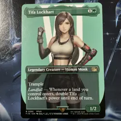 Tifa Lockhart Borderless Regular MTG - Final Fantasy FIN 0391 NM NP - Image 1