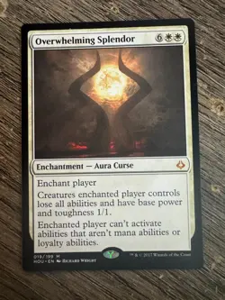Magic the Gathering Overwhelming Splendor Hour of Devastation Regular - Image 1