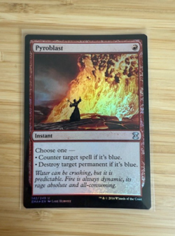 Magic the Gathering: Pyroblast Eternal Masters Foil NM - Image 1