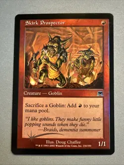 *FOIL* Skirk Prospector - Onslaught (Set#: 230/350) - MTG - NM - Image 1