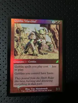 Goblin Warchief Scourge Foil - Image 1