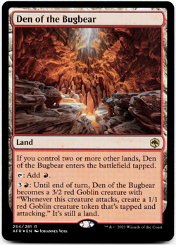 Den of the Bugbear (FOIL) - [Adventures in the Forgotten Realms] MTG Magic 🔥 - Image 3