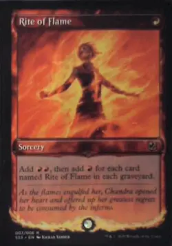 Rite of Flame - Signature Spellbook: Chandra: #7, Magic: The Gathering Lp C286 - Image 1