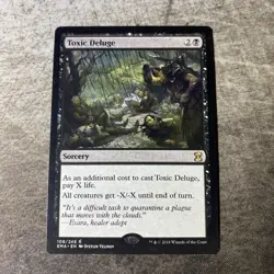 Toxic Deluge - Eternal Masters - MTG Magic the Gathering - LP - Image 1