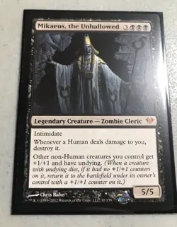 Mikaeus the Unhallowed #70 MtG Dark Ascension M Nm - Image 1