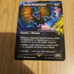 Spitting Dilophosaurus ~ Universes Beyond: Jurassic World [ NM ] [ MTG ] - Image 2