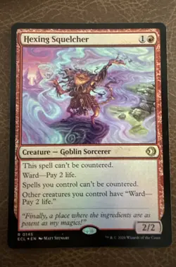 Hexing Squelcher Lorwyn Eclipsed Foil NM IN HAND READY TO SHIP - Image 1