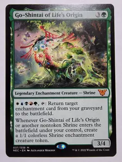 Go-Shintai of Life's Origin Commander: Kamigawa: Neon Dynasty Regular - Image 1