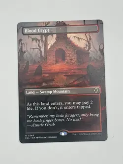 Blood Crypt (Borderless) Lorwyn Eclipsed Regular - Image 1