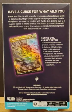 Magic The Gathering Lorwyn Eclipsed Blight Curse Commander Deck ** NEW ** - Image 2