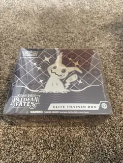 Pokemon TCG ETB Paldean Fates Elite Trainer Box New Sealed - Image 1