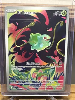 Pokemon TCG Bulbasaur 133/132 Secret Rare Mega Evolution Set - NM/Mint - Image 1