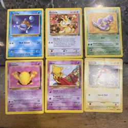 Pokemon TCG Team Rocket 6 Card Lot Vintage - Image 1