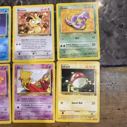 Pokemon TCG Team Rocket 6 Card Lot Vintage - Image 2