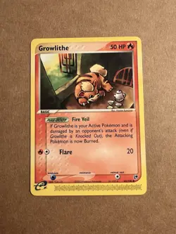 Pokemon TCG Growlithe Regular 65/100 Near Mint Condition - Image 1
