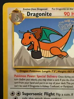 Dragonite (#149) 1999 Pokemon Black Star Movie Promo Stamped #5 - Near Mint - Image 2