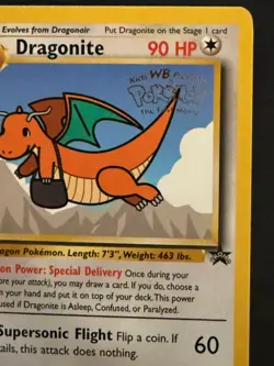 Dragonite (#149) 1999 Pokemon Black Star Movie Promo Stamped #5 - Near Mint - Image 3