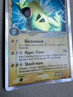2006 Pokemon, Dragon Frontiers, #99/101 Tyranitar EX, Delta Species, Ultra Rare - Image 4