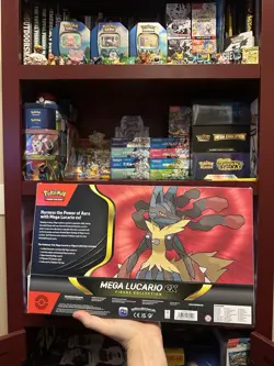Pokemon Mega Lucario EX Premium Figure Collection Sealed - Image 2