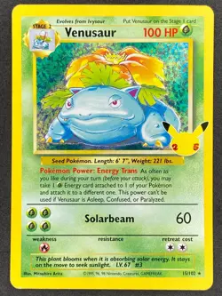 Pokemon Venusaur 15 Celebrations Classic Collection NM - Image 1