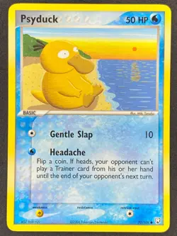 Pokemon Psyduck 70/109 TRR EX Team Rocket Returns LP/NM - Image 1