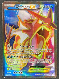Pokemon Gyarados EX Full Art 114/122 BKP BREAKpoint HP - Image 1