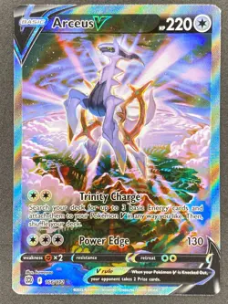 Pokemon Arceus V Alt Art 166/172 BRS Brilliant Stars NM - Image 1