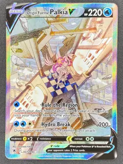 Pokemon Origin Forme Palkia V Alt Art 167/189 ASR Astral Radiance NM - Image 1