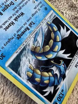 2008 Pokemon TCG DP Stormfront Lv.52 HP 130 Gyarados Holo Rare 19/100 MP - Image 4