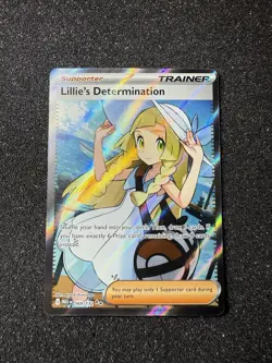 Pokemon Mega Evolution Lillie's Determination 169/132 Full Art Rare NM - Image 3