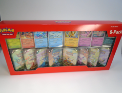Pokemon Prismatic Evolutions Costco Mini Tins 8 Pack TCG - New & Sealed - Image 1
