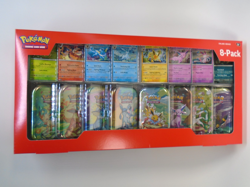 Pokemon Prismatic Evolutions Costco Mini Tins 8 Pack TCG - New & Sealed - Image 2