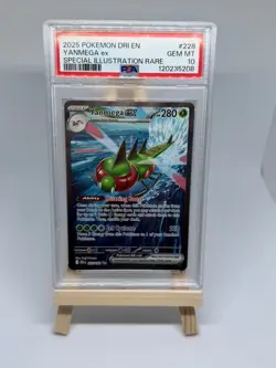 #001 - Yanmega ex 228/182 Destined Rivals Pokemon TCG Graded Slab - PSA 10 - Image 1