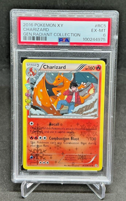 PSA 6 - 2016 Pokemon XY Radiant Collection CHARIZARD #RC5 (4975) - Image 1