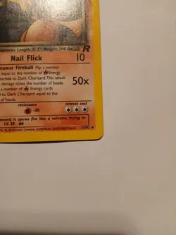 Pokemon Dark Charizard 21/82 Non-Holo Rare Near Mint - Image 5