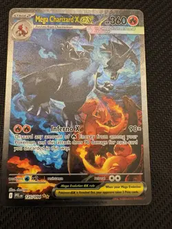 Pokemon TCG 125/94 Mega Charizard x Ex Special Illustration Rare Mint - Image 4