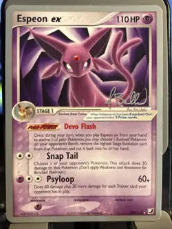 2006 pokemon world championships Espeon Ex 102/115 - Image 1